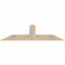 Ekena Millwork Portland Smooth Timber Gable Bracket, Douglas Fir, 60"W x 15"H x 1 1/2"D x 5 1/2"F, 6/12 Pitch GBW060X15X0206POR00SDF - alternate 1